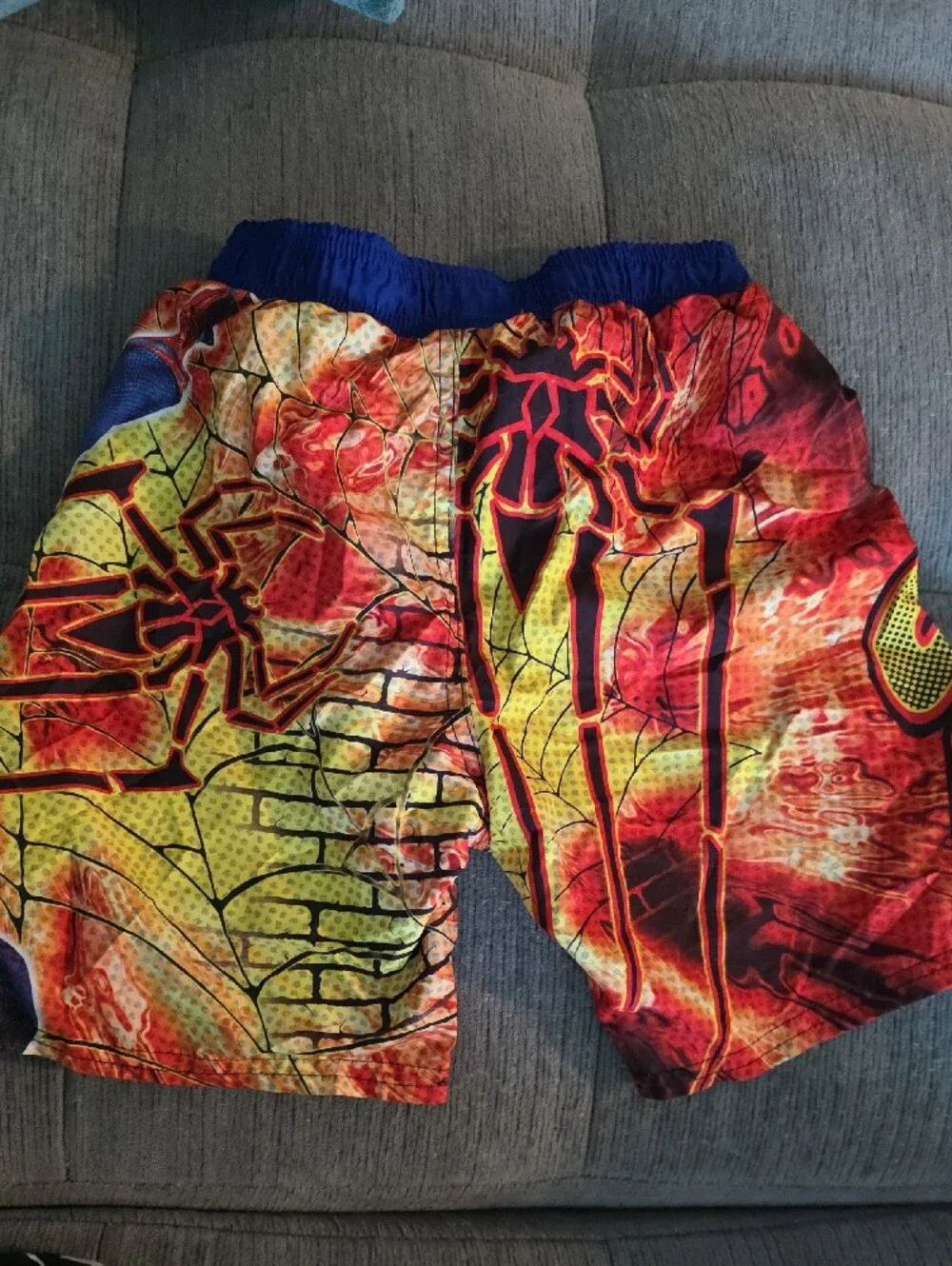 Marvel Spider-Man Red and Blue Swim Shorts